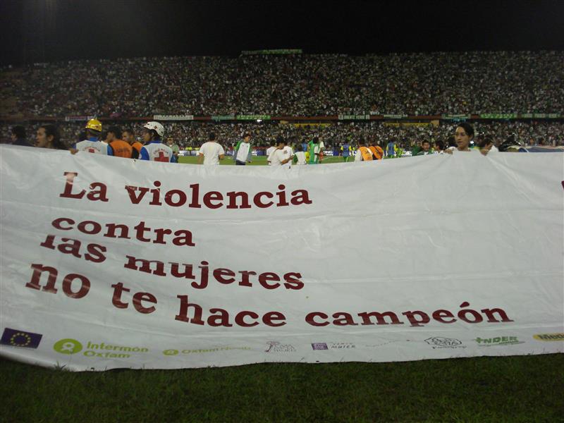 Campana laviolencianotehacecampeon